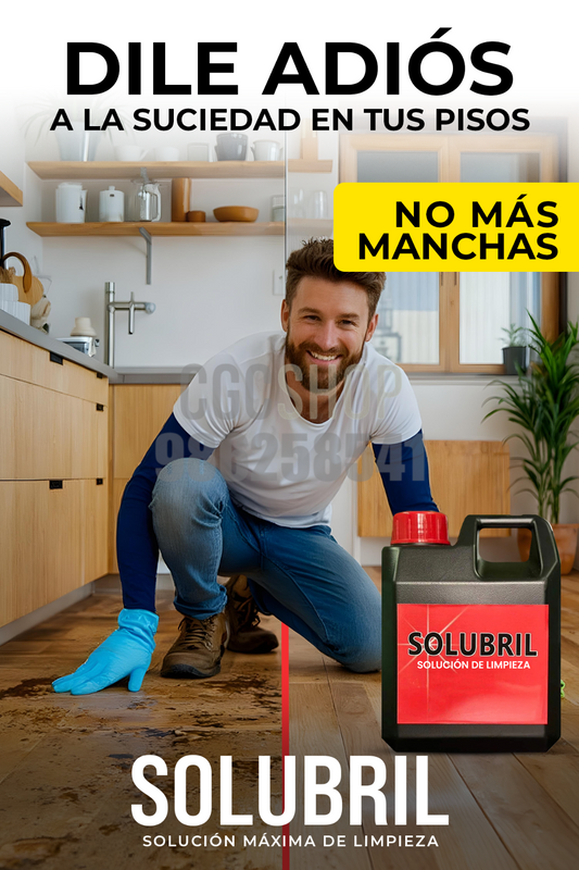 SOLUBRIL - SOLUCIÓN EN LIMPIEZA - 1 LITRO