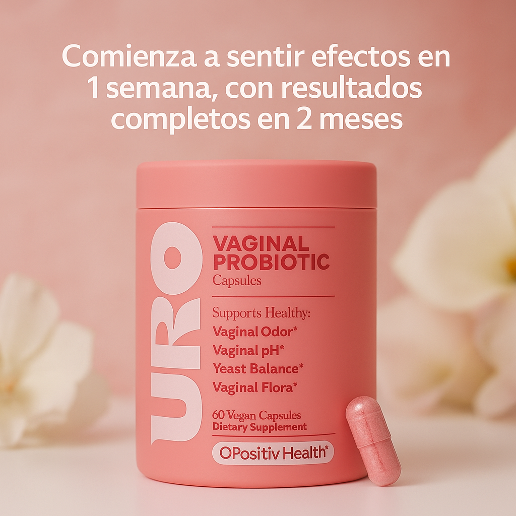 URO PREMIUM™ | Probiótico Vaginal 60 CÁPSULAS